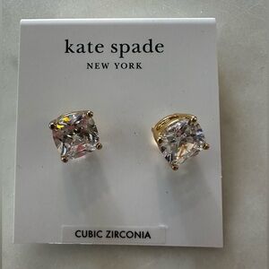 NWT- Kate Spade Gold Stud Earrings